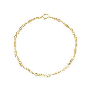 vintage gold chain bracelet