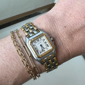 SOLD Vintage Cartier Panthère 22mm Two Tone Watch