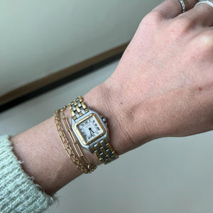 SOLD Vintage Cartier Panthère 22mm Two Tone Watch