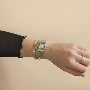 SOLD Vintage Cartier Santos 24mm Two Tone Watch