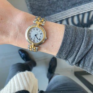 SOLD Vintage Cartier Panthere Vendome 30mm Two Tone Watch