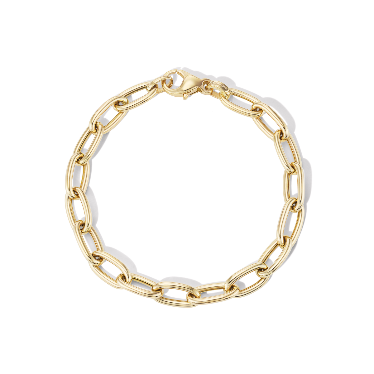 14k gold charm bracelet