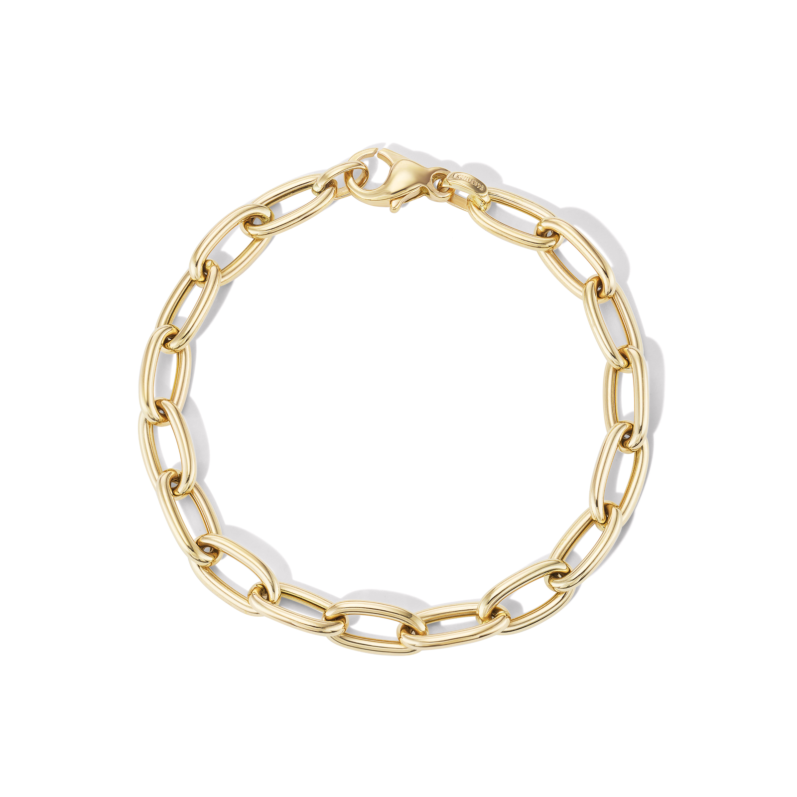 14k gold charm bracelet