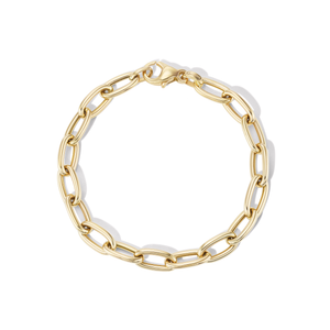 14k gold charm bracelet