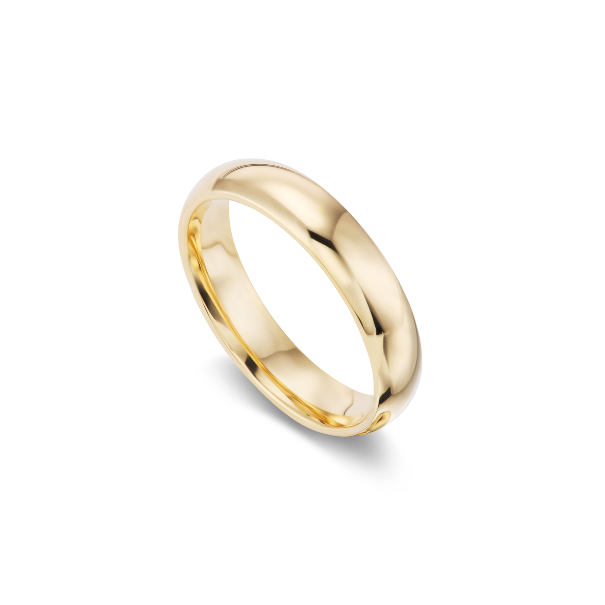 14k solid gold personalized Simple Gold Band ring with custom hand engraving