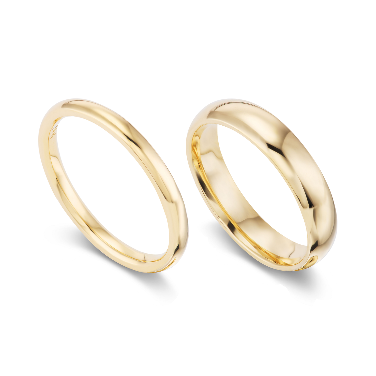 14k solid gold personalized Simple Gold Band ring with custom hand engraving