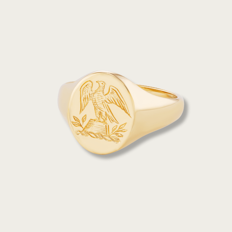 Hand Engraved English Crest