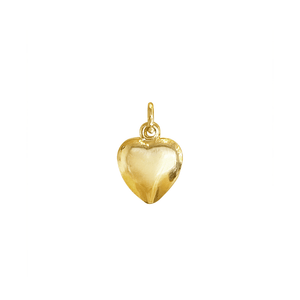 Vintage Gold Heart Charm