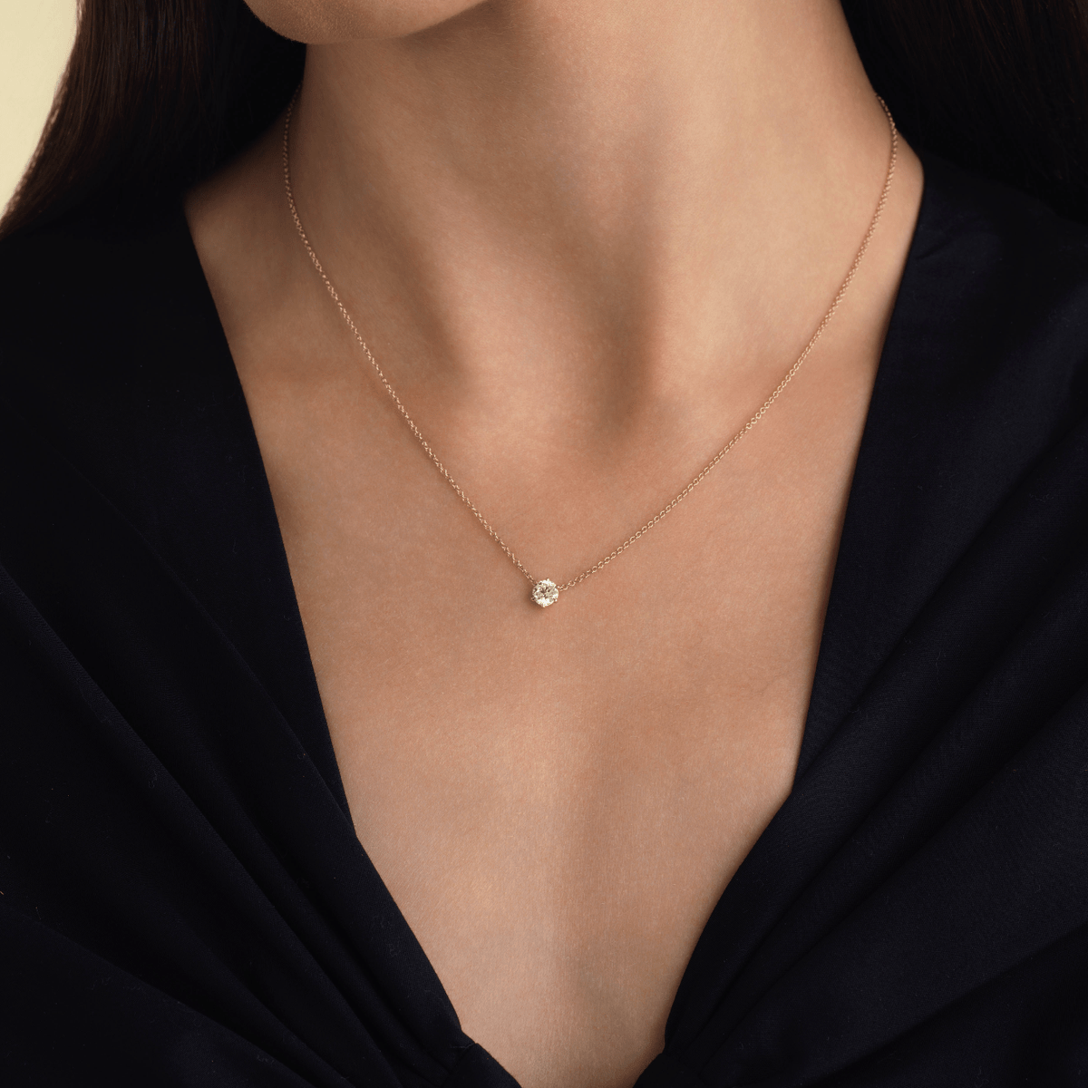 SOLD Diamond Daisy Necklace 5mm — Archive Sale 2026