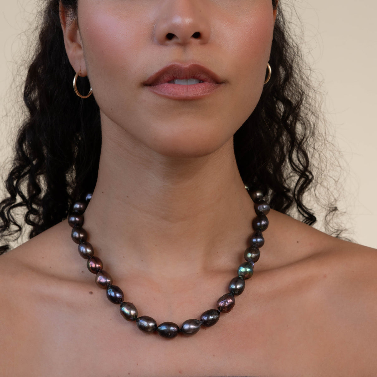 Vintage Tahitian Pearl Necklace