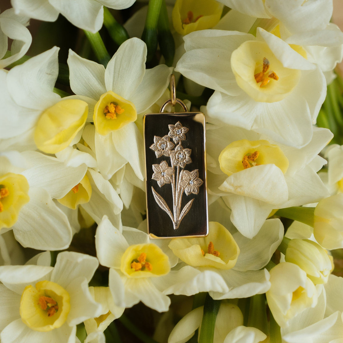 Birth Month Flower Charm