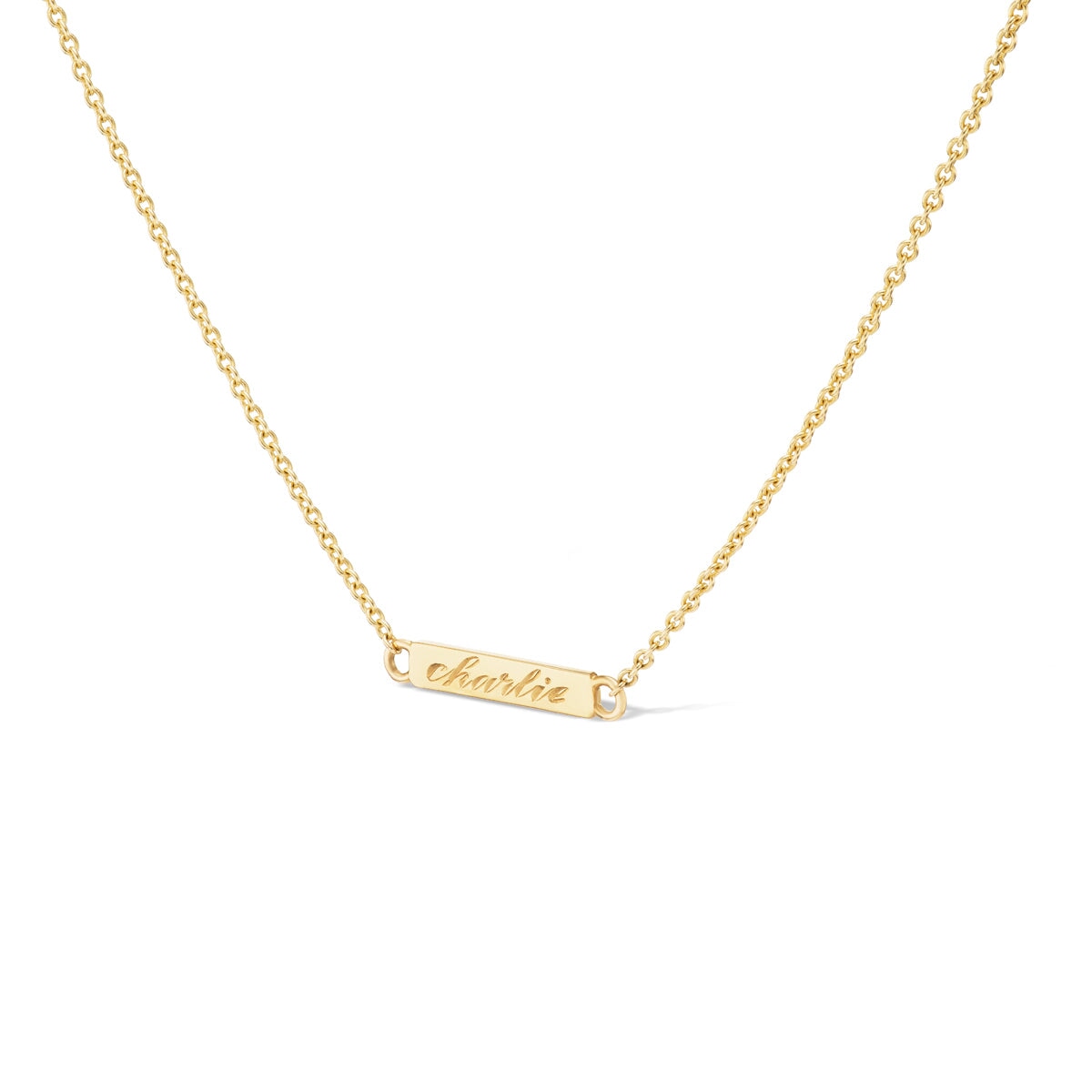 Nameplate Necklace