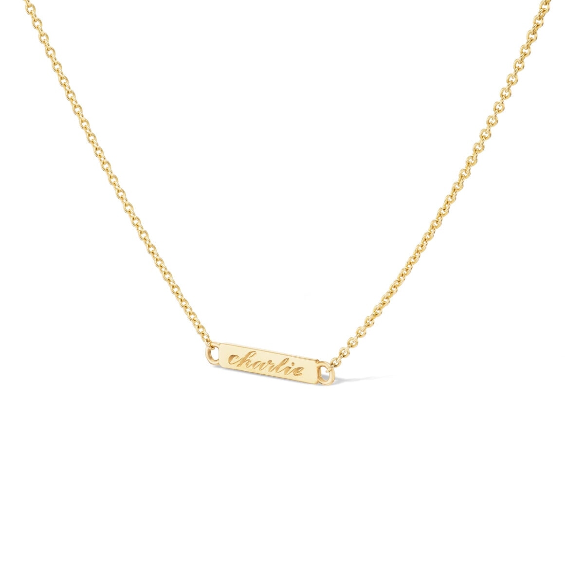 SOLD Nameplate Necklace — Archive Sale