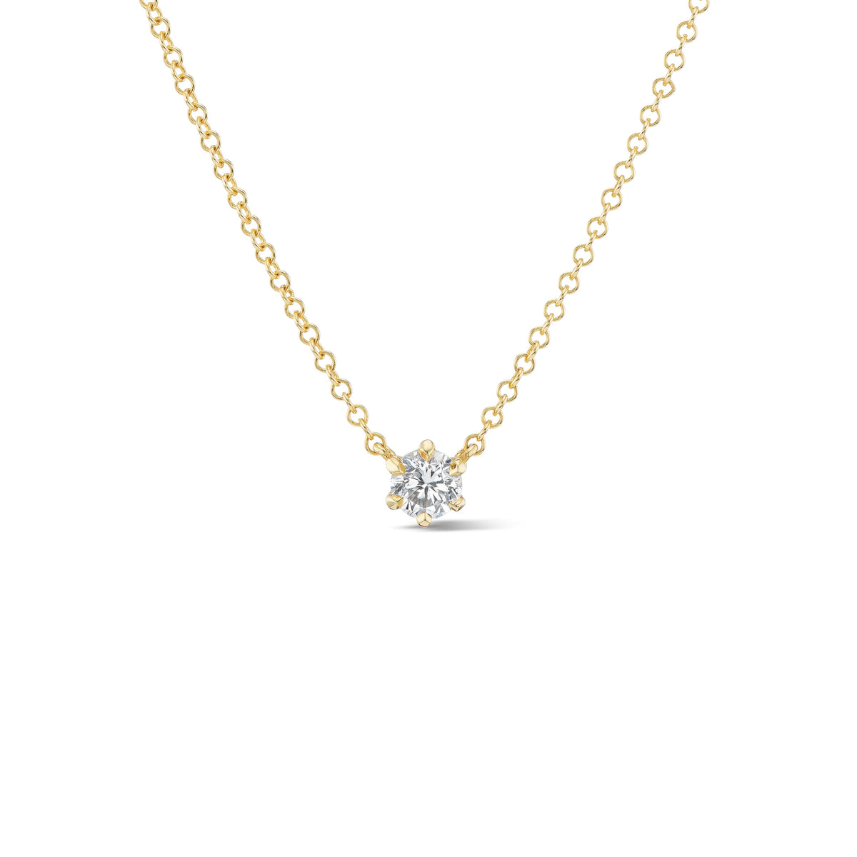 Diamond Daisy Necklace, 4mm — Archive Sale 2026