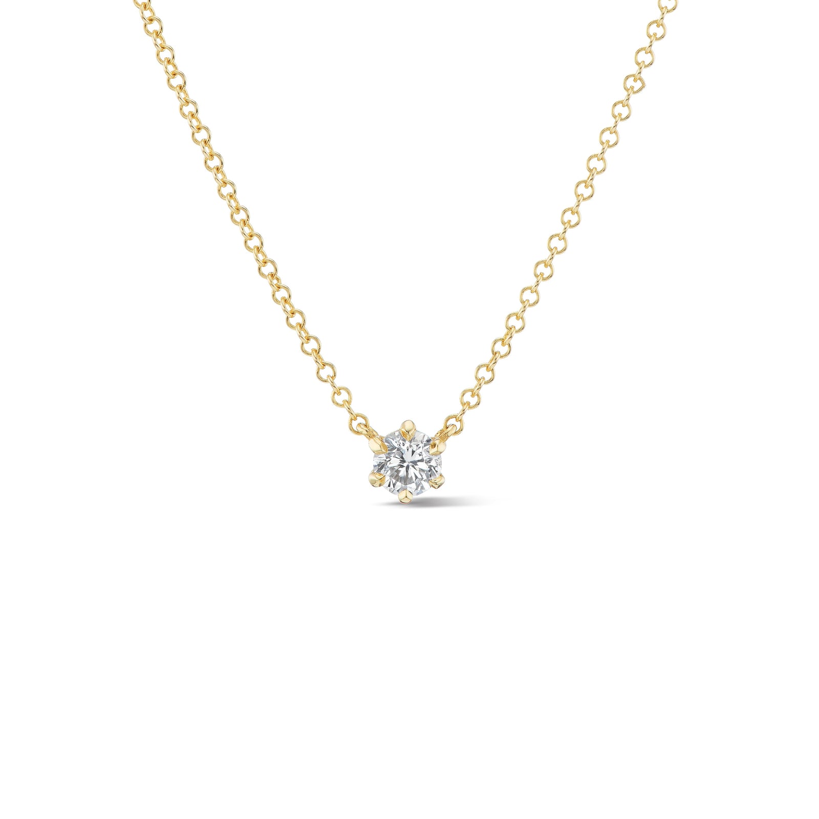 Diamond Daisy Necklace, 4mm — Archive Sale 2026