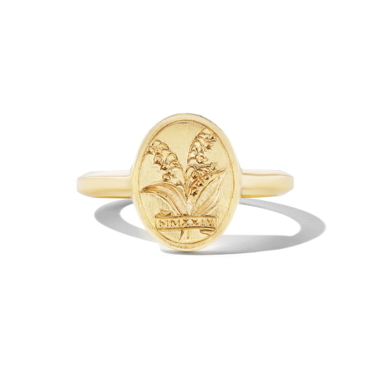 Engraved Portrait Signet Ring — Archive Sale 2026