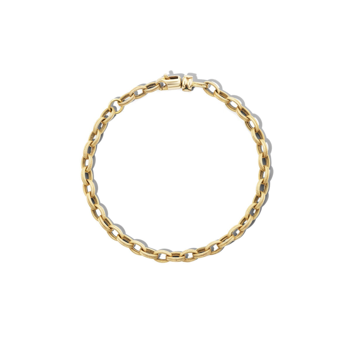 SOLD Vintage Double Rope Link Bracelet