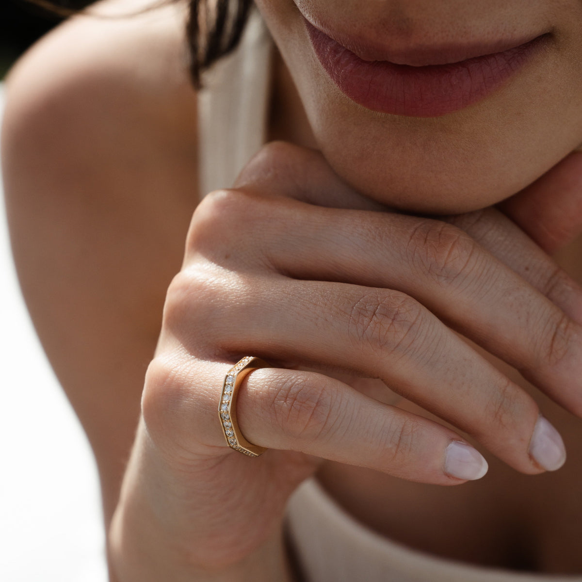 Diamond Eternity Family Ring