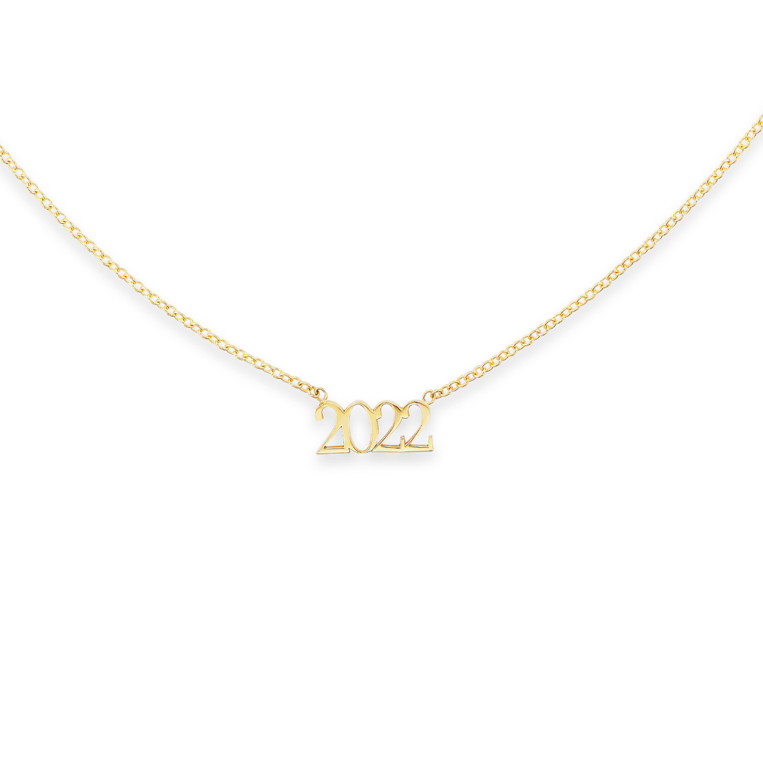 SOLD Yearplate Necklace — Archive Sale