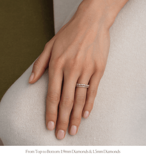 Flower Girl Eternity Ring