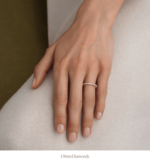 Flower Girl Eternity Ring