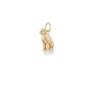 SOLD Golden Doodle Dog Charm — Archive Sale 2026