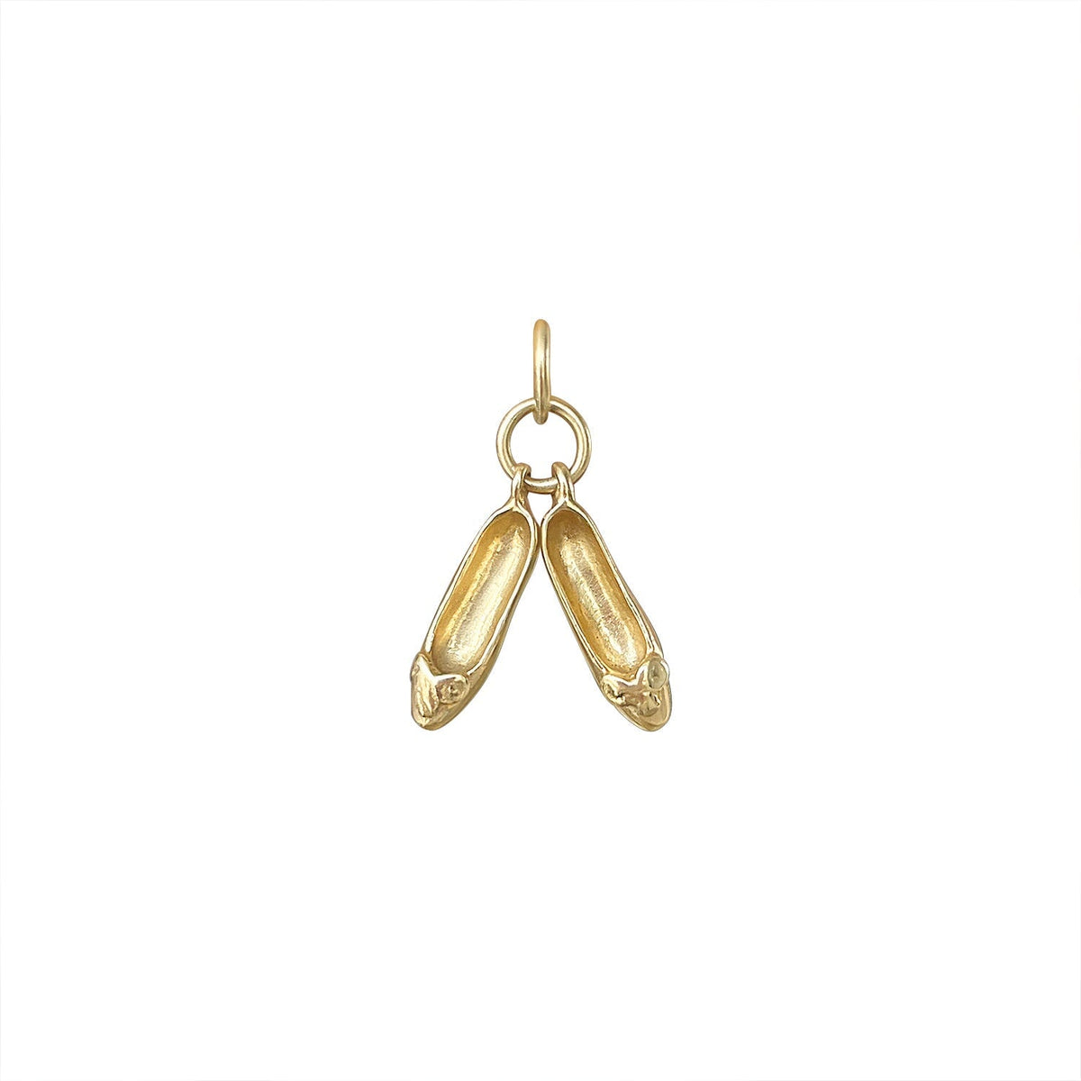 SOLD Vintage Ballet Slippers Charm