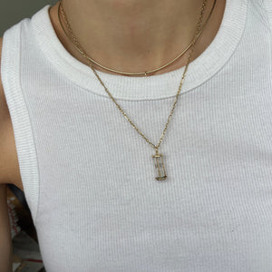 SOLD Vintage Drop 04 — Vintage Hourglass Charm