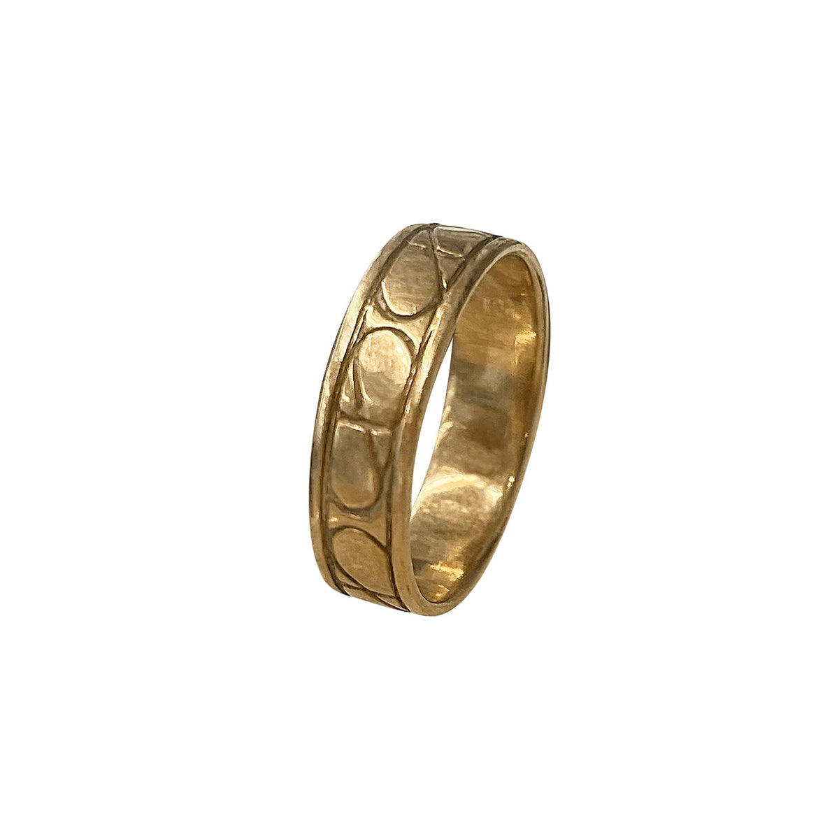 SOLD Vintage Organic Pattern Band
