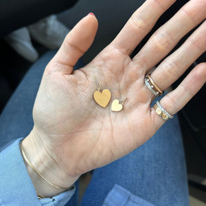 gold heart charm