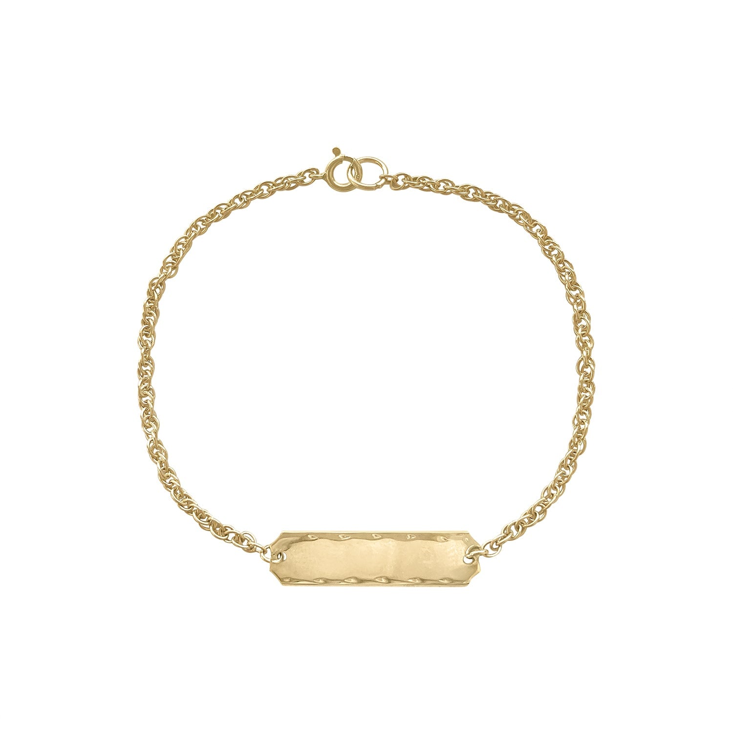 Vintage Nameplate Bracelet