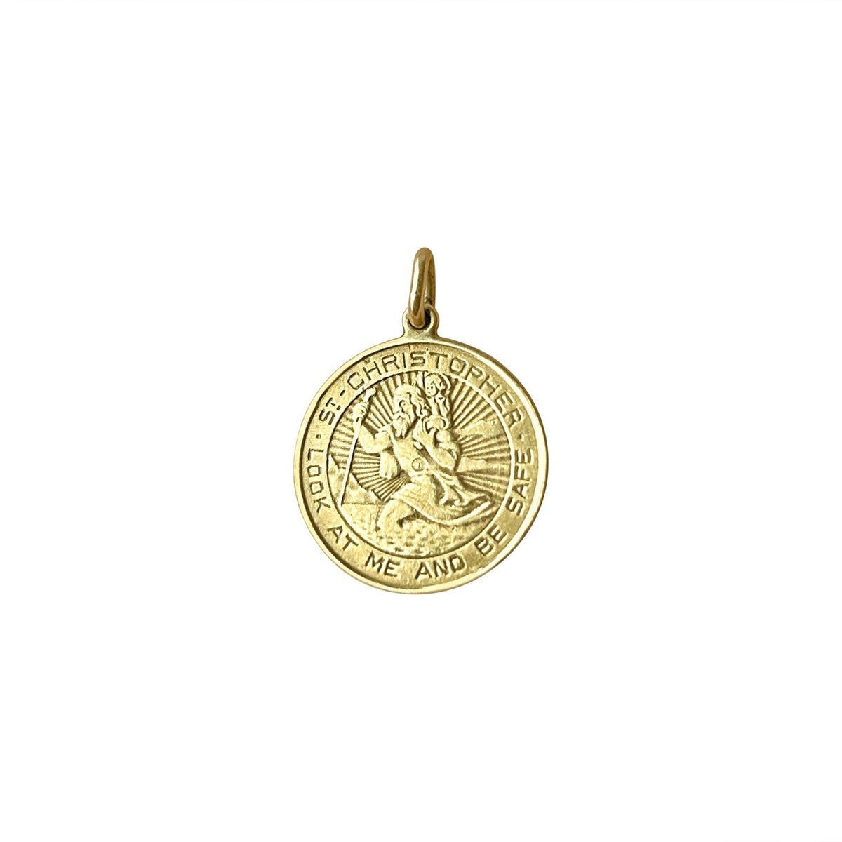 SOLD Vintage St. Christopher Charm