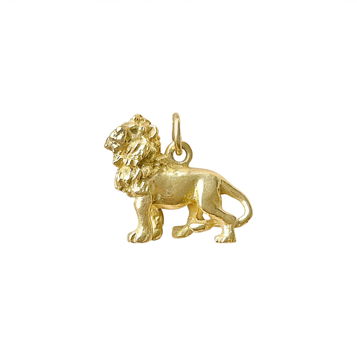 Vintage Lion Charm