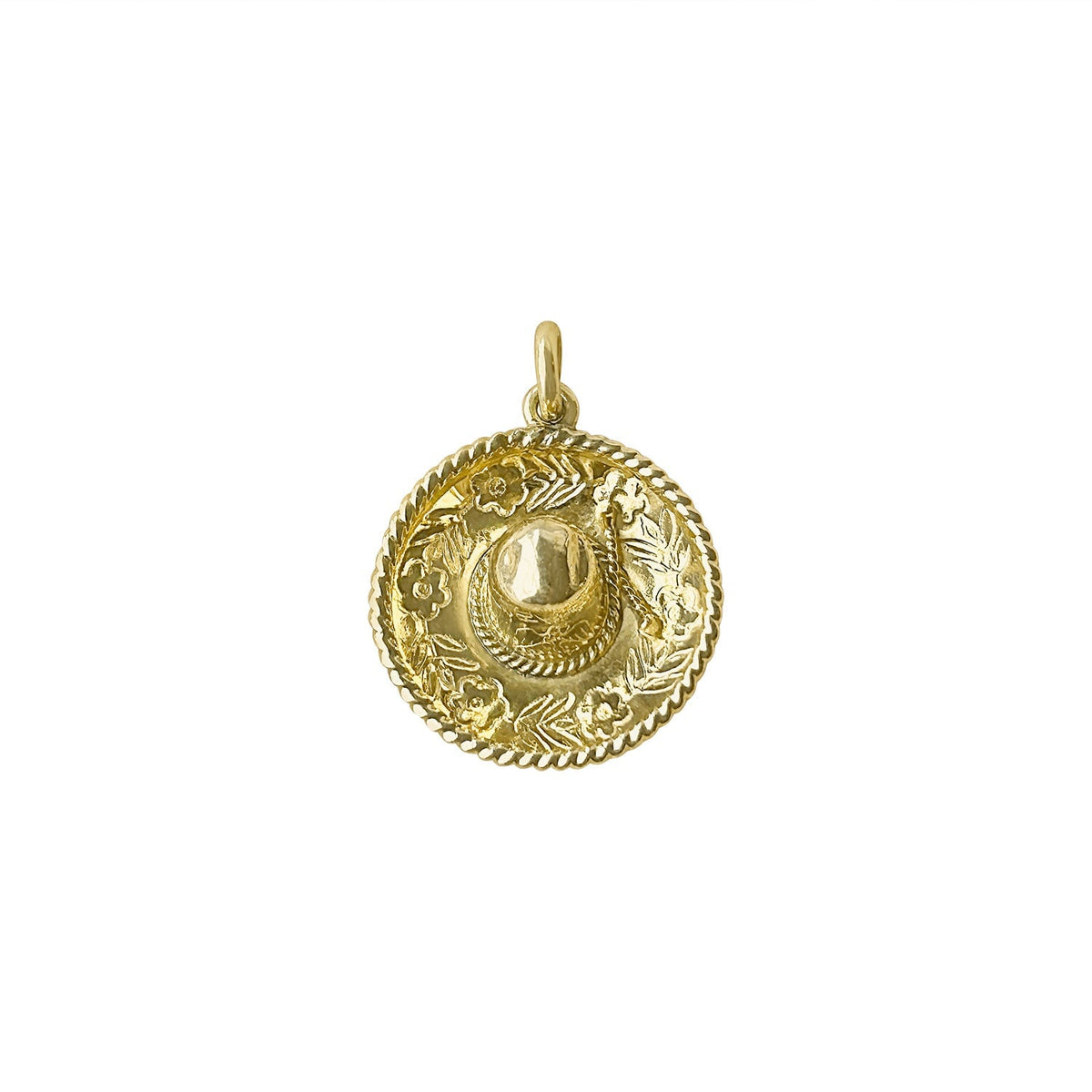 SOLD Vintage Mexican Sombrero Charm