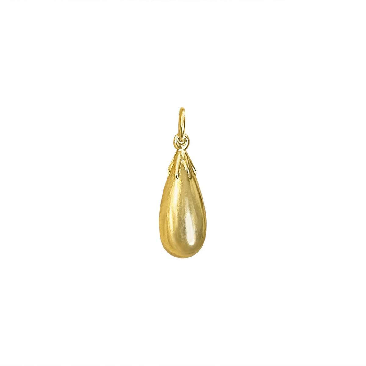 SOLD Vintage Eggplant Charm