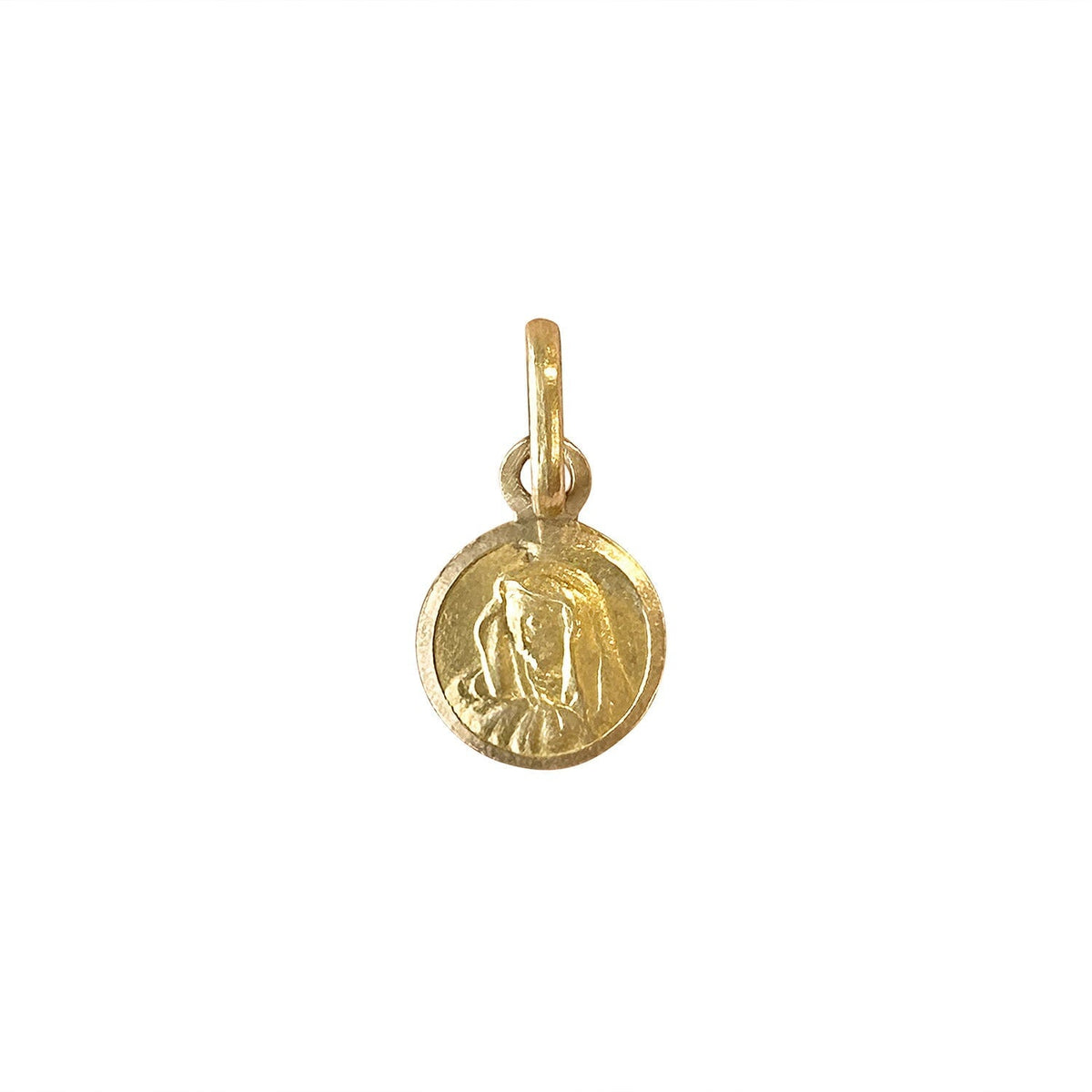 SOLD Vintage Tiny Virgin Mary Charm