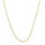 vintage solid gold twist chain 