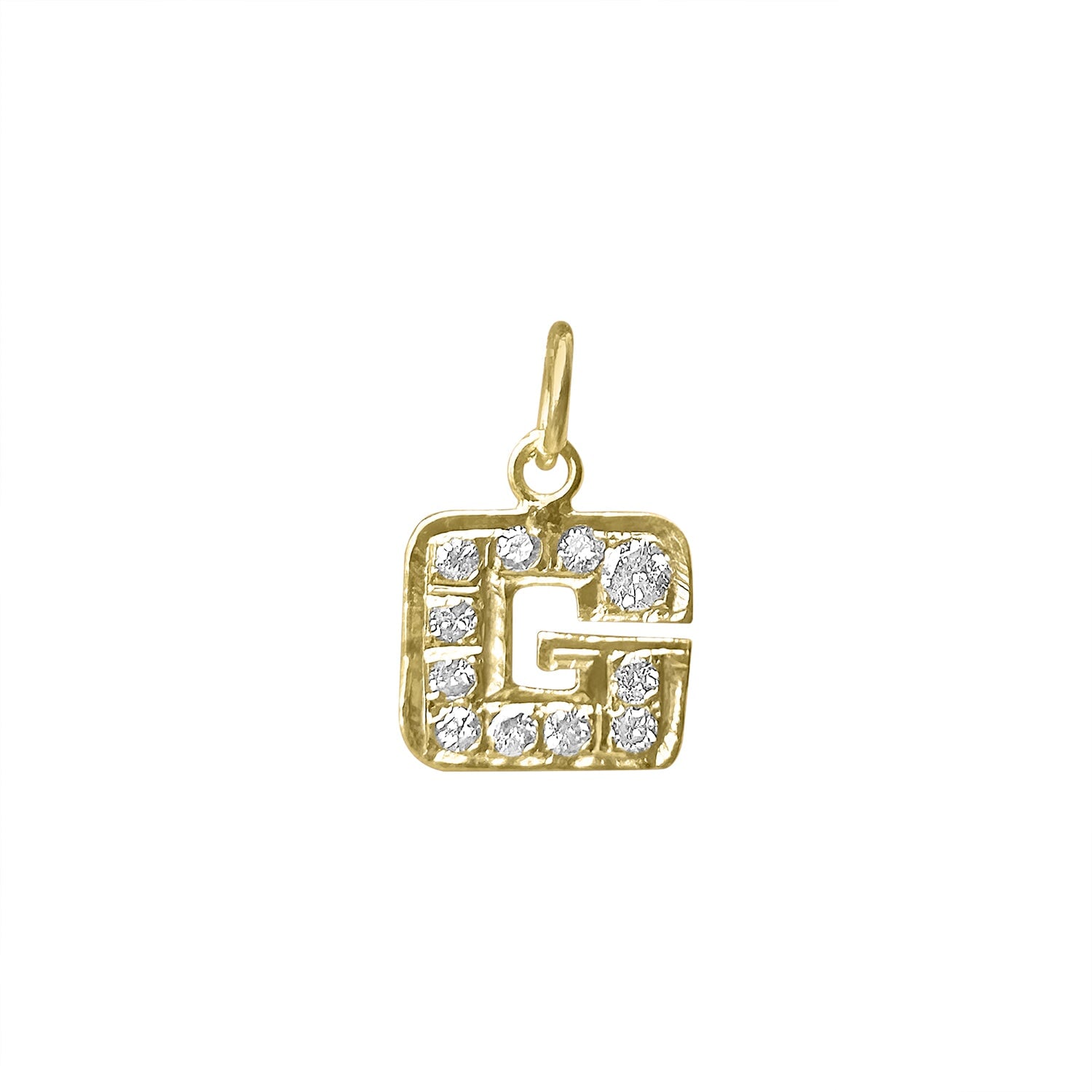 Vintage Diamond Varsity "G" Charm