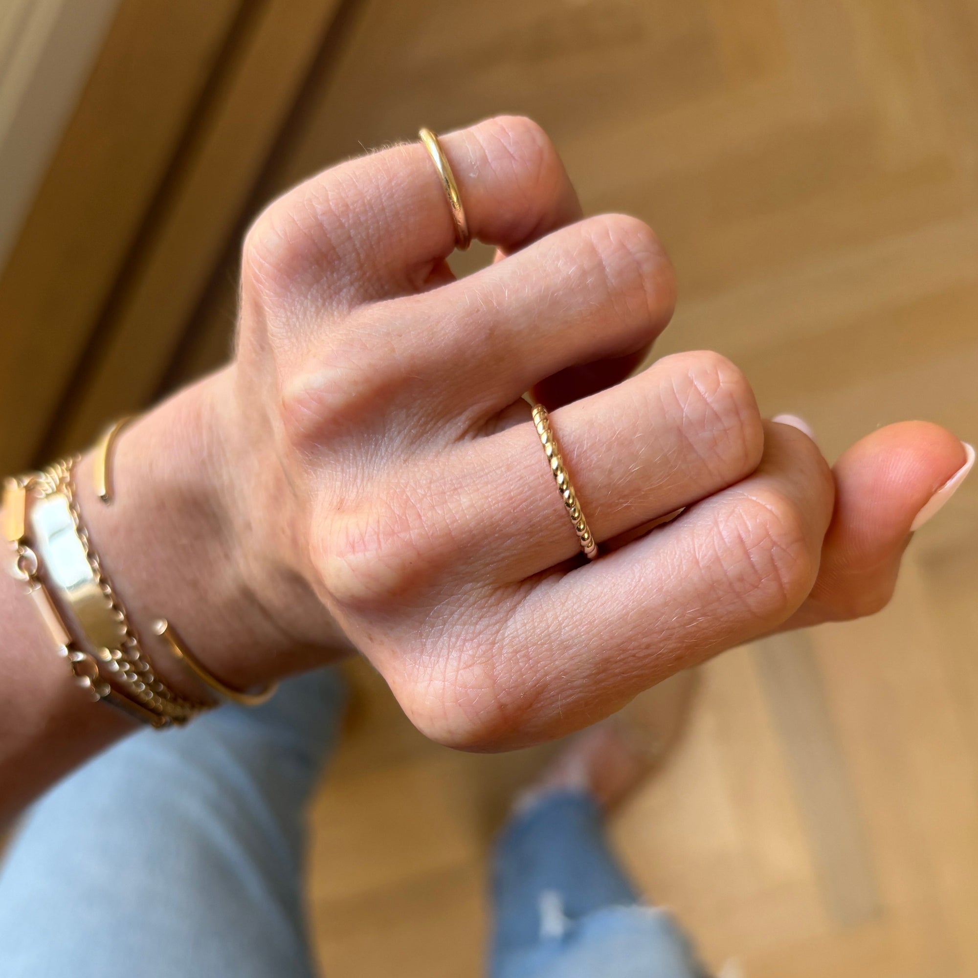 SOLD Lover's Knot Rope Ring — Archive Sale
