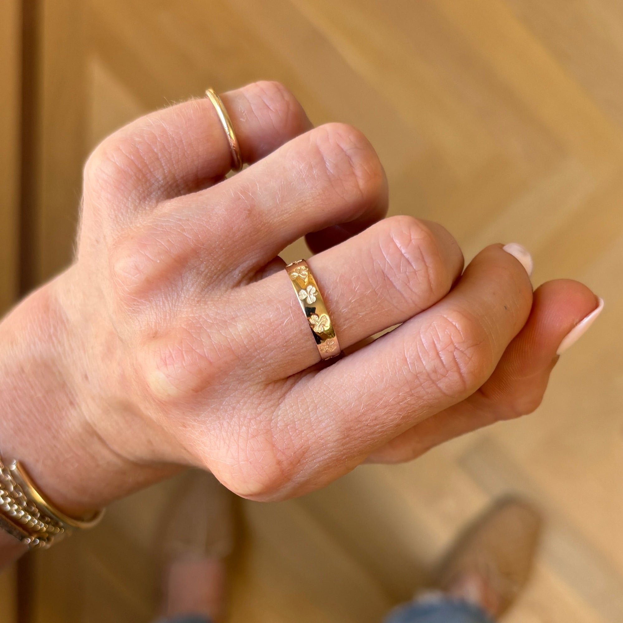 SOLD Clover Ring — Archive Sale