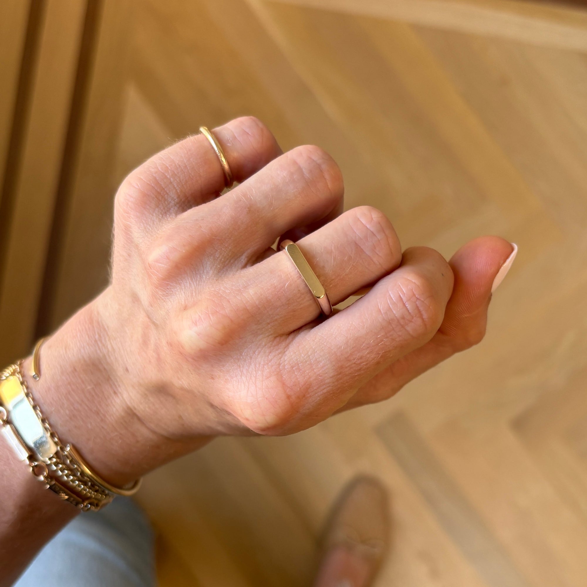SOLD Double Sided Signet Ring — Archive Sale