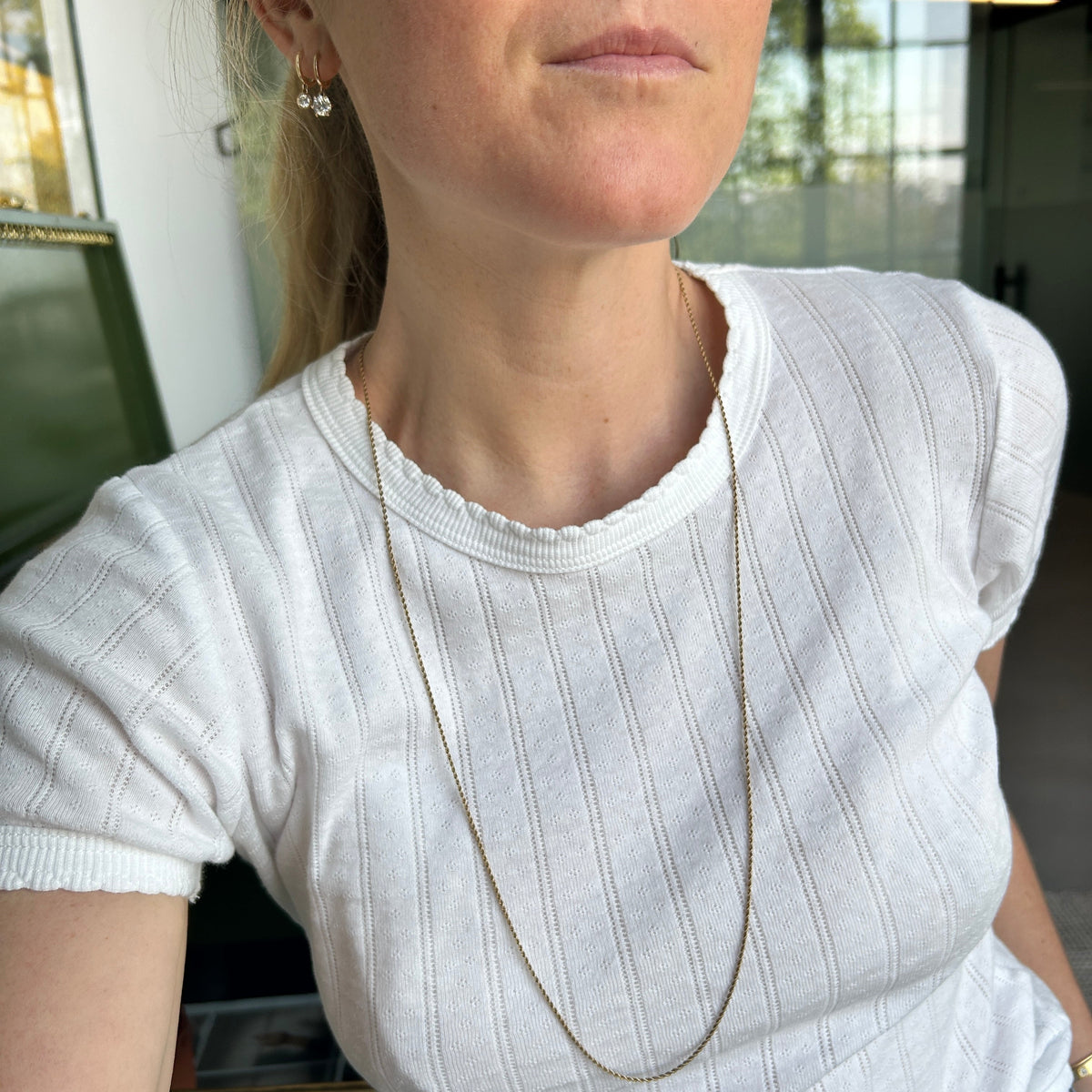 Vintage Twist Chain Necklace