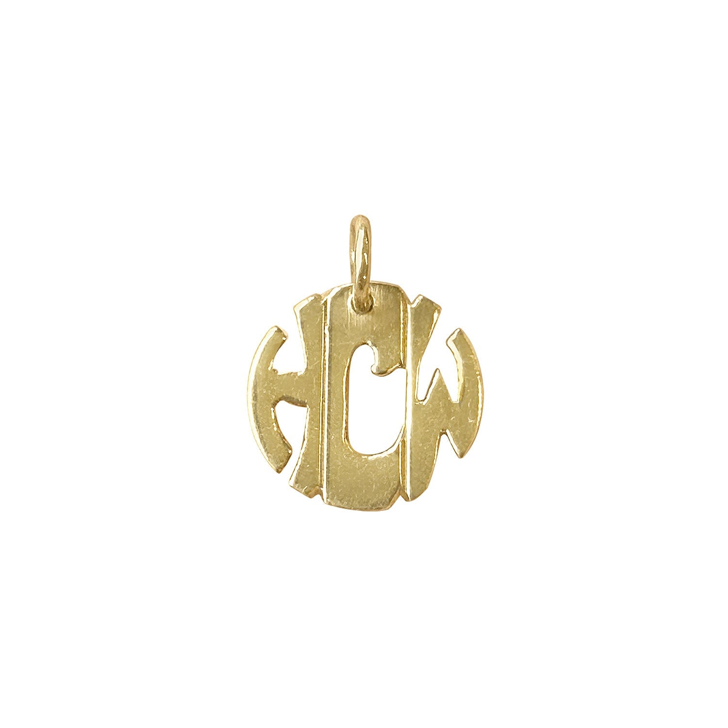 SOLD Vintage "HCW" Charm