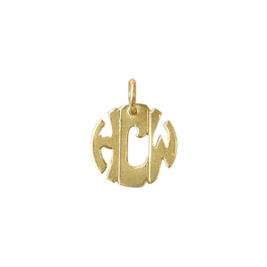 SOLD Vintage "HCW" Charm