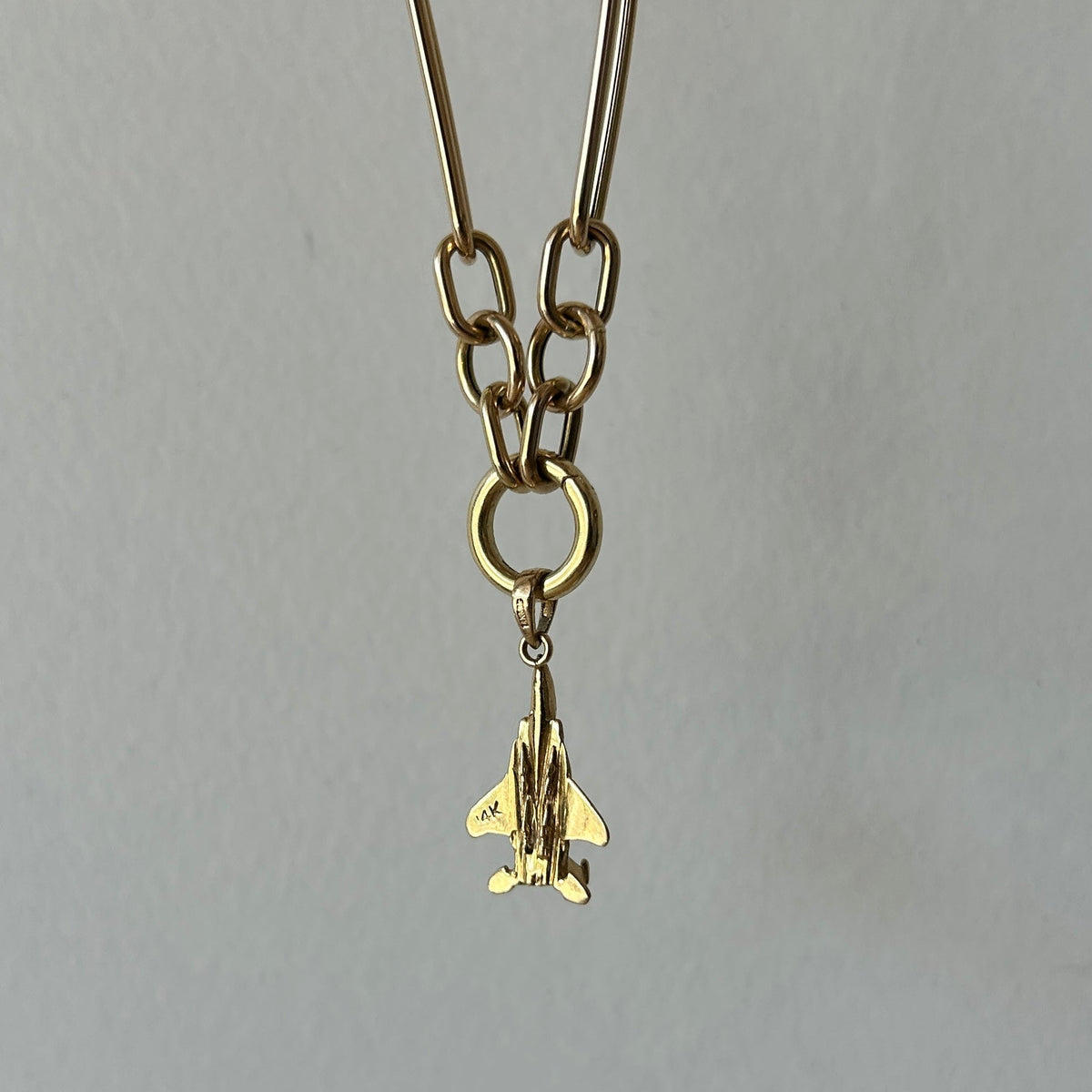 SOLD Vintage Fighter Jet Charm