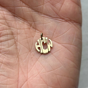 SOLD Vintage "HCW" Charm