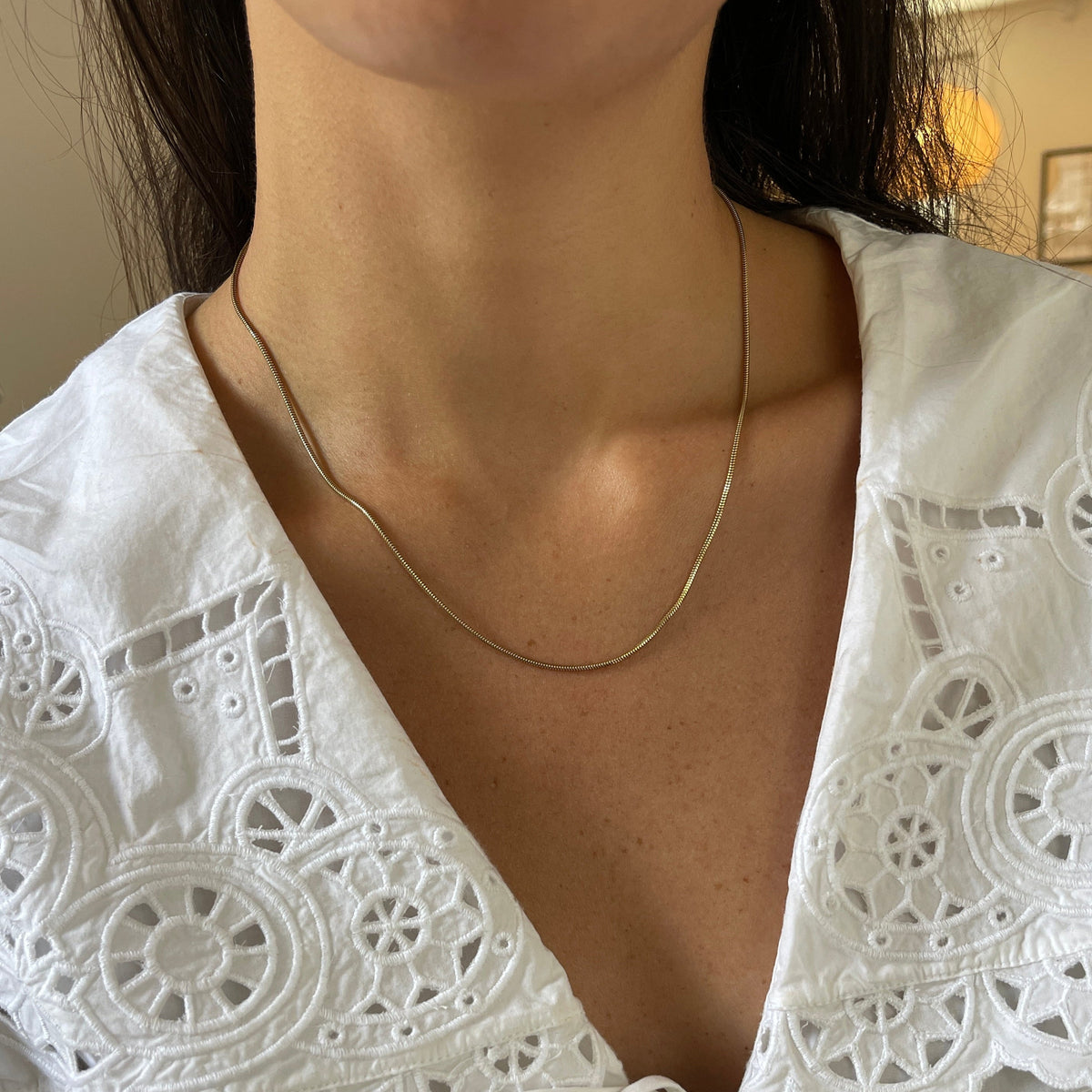 SOLD Vintage Drop 07 — Vintage 18" Snake Chain