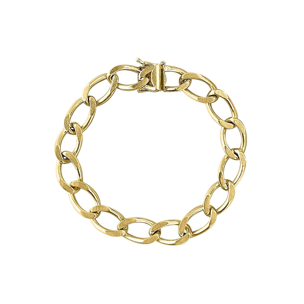 SOLD Vintage Flat Link Bracelet