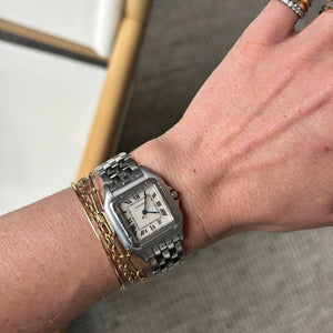 Vintage Cartier Panthère 26mm Steel Watch