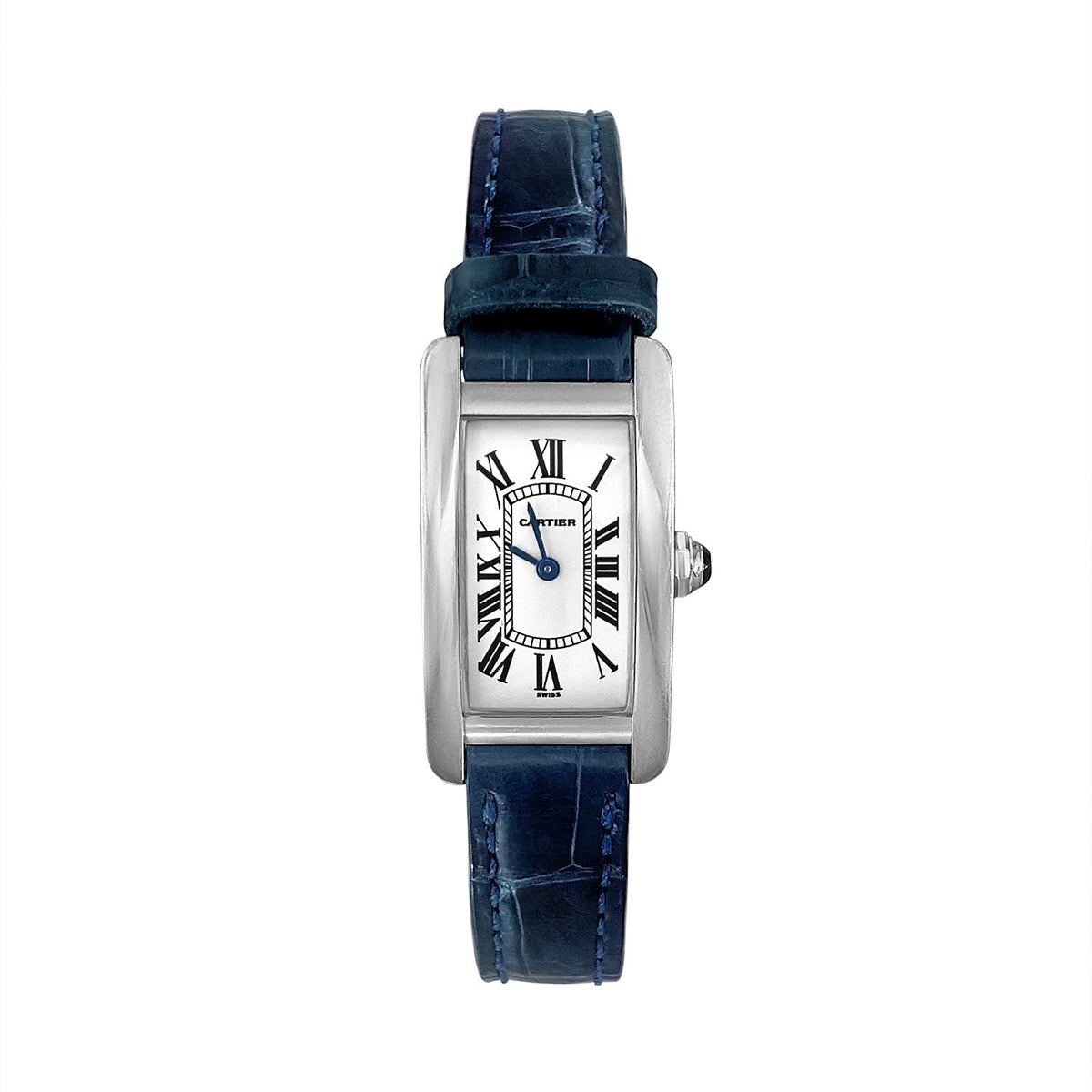 Vintage Cartier Tanke Americaine 19mm 18K Watch